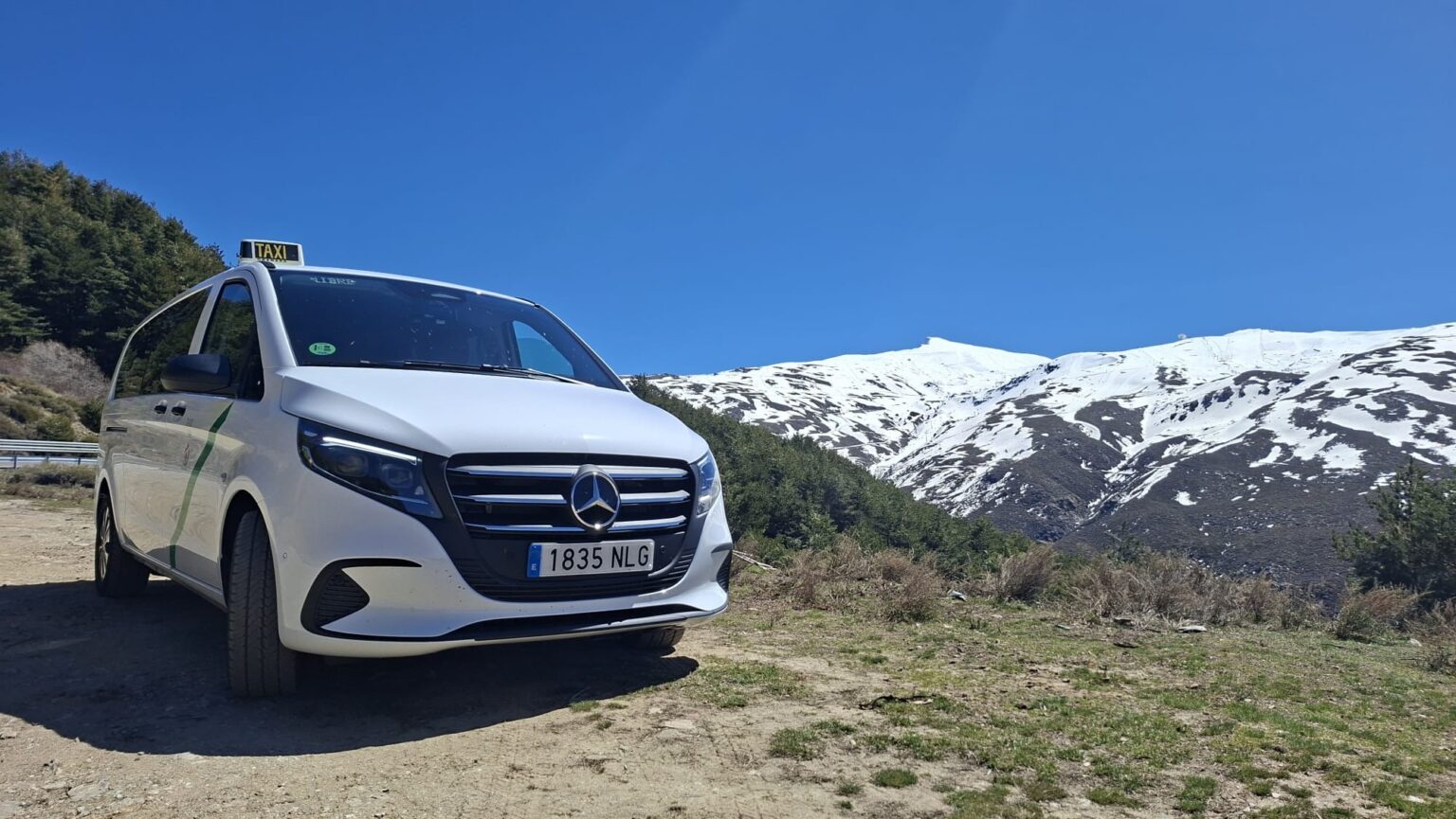 Servicio de taxi para viajes largos desde Granada y alrededores